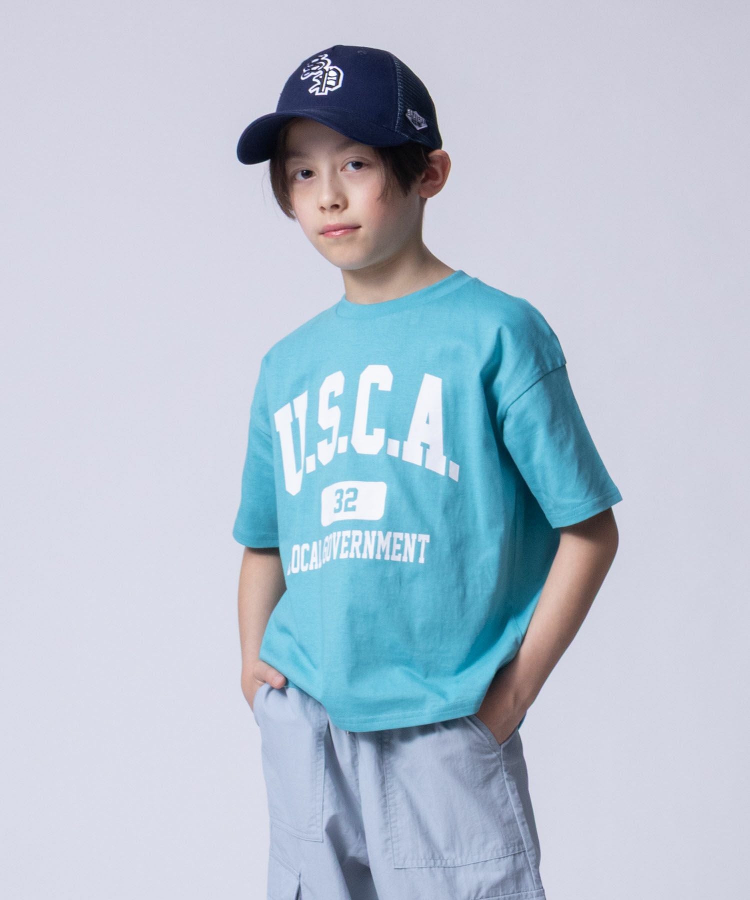 T-GRAPHICS ビッグシルエット半袖Tシャツ キッズ