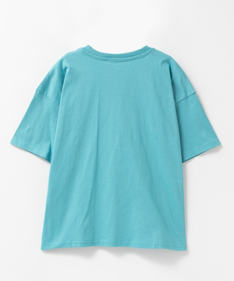 T-GRAPHICS ビッグシルエット半袖Tシャツ キッズ メール便 対応商品商品画像-5