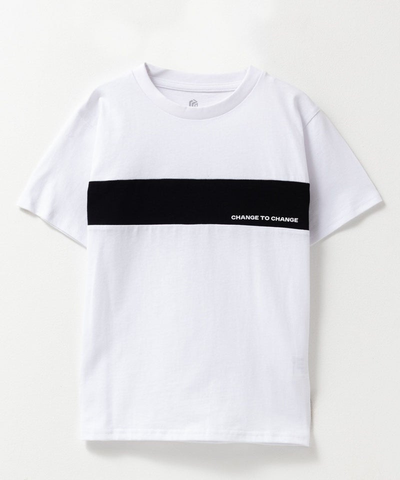 T-GRAPHICS 切り替えグラフィック半袖Tシャツ キッズ メール便 対応商品商品画像-5