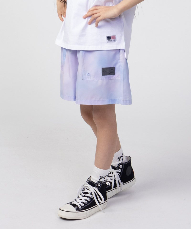 NAVY SARARI タイダイキュロット 水陸両用ウェア キッズ商品画像-2