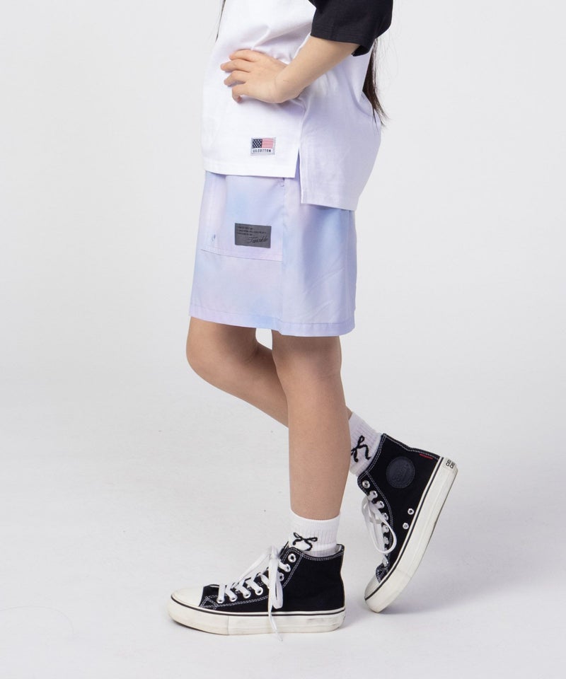 NAVY SARARI タイダイキュロット 水陸両用ウェア キッズ商品画像-3