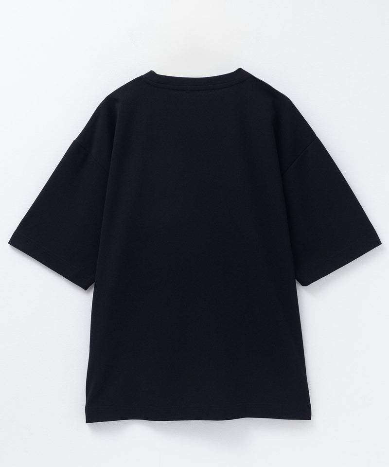 URBAN COLLECTION  カットジョーゼット 布帛パネル切替テーパードTシャツ メンズ メール便 対応商品商品画像-18