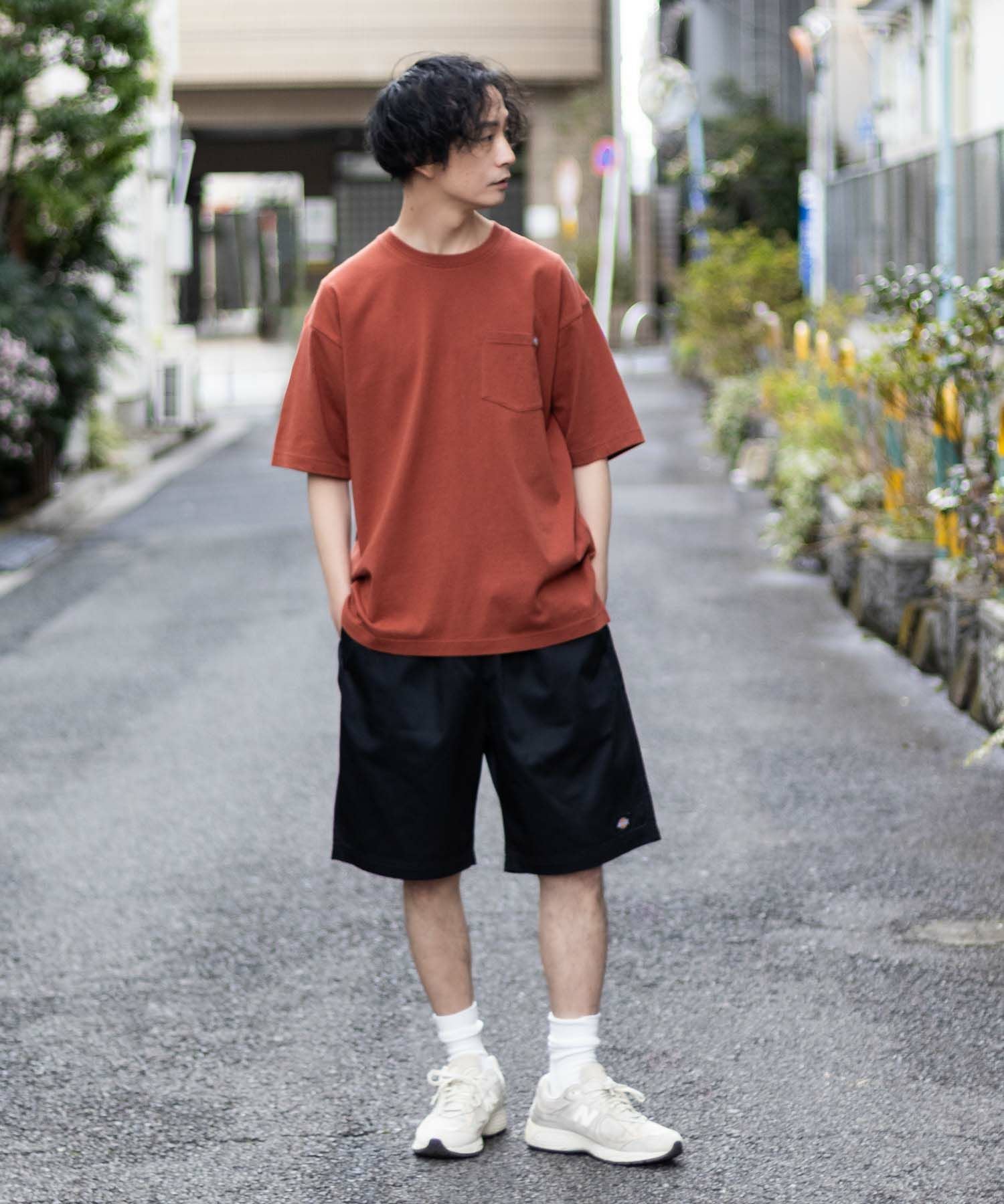 Dickies ツイルショートパンツ メンズ