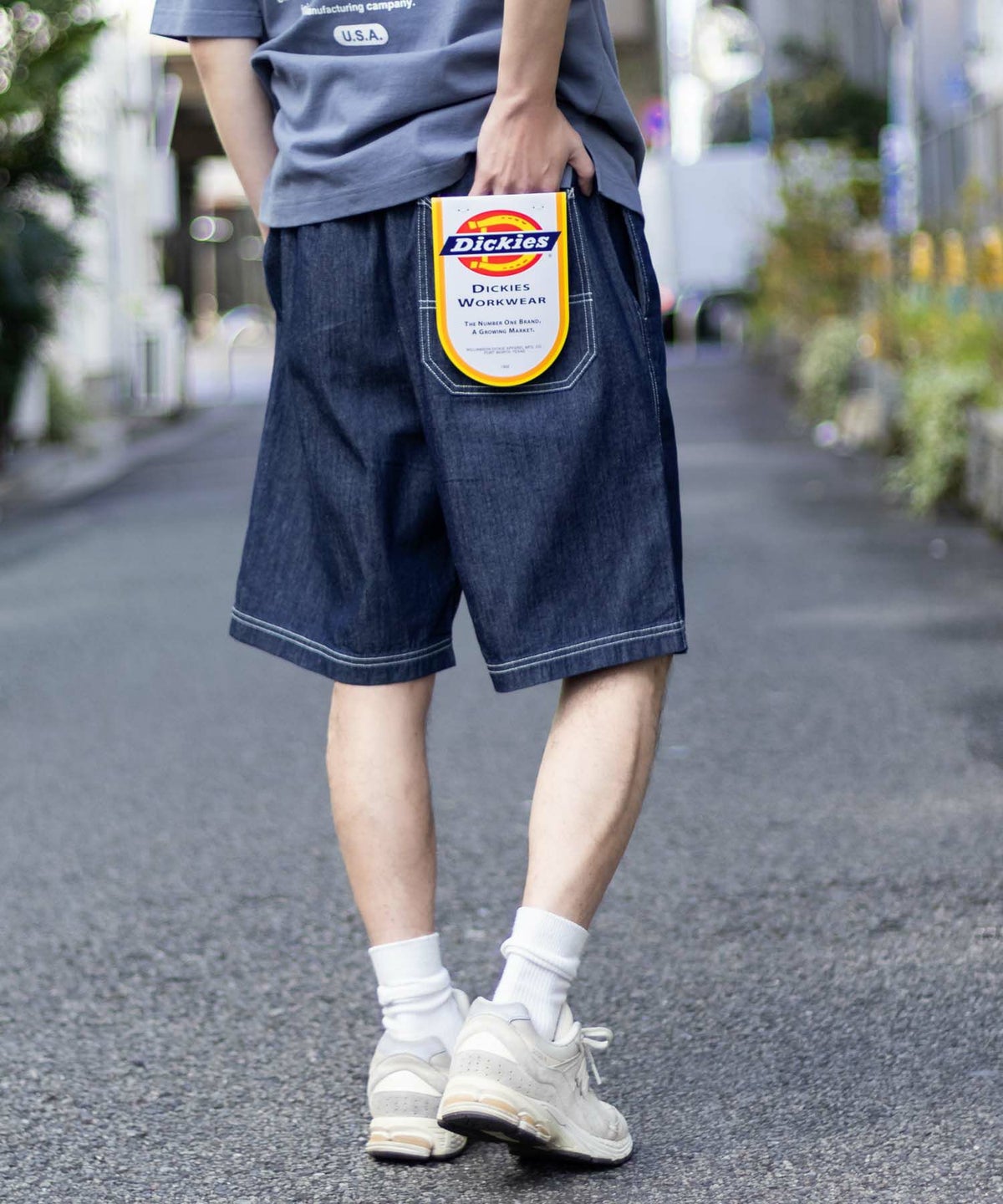 Dickies ツイルショートパンツ メンズ
