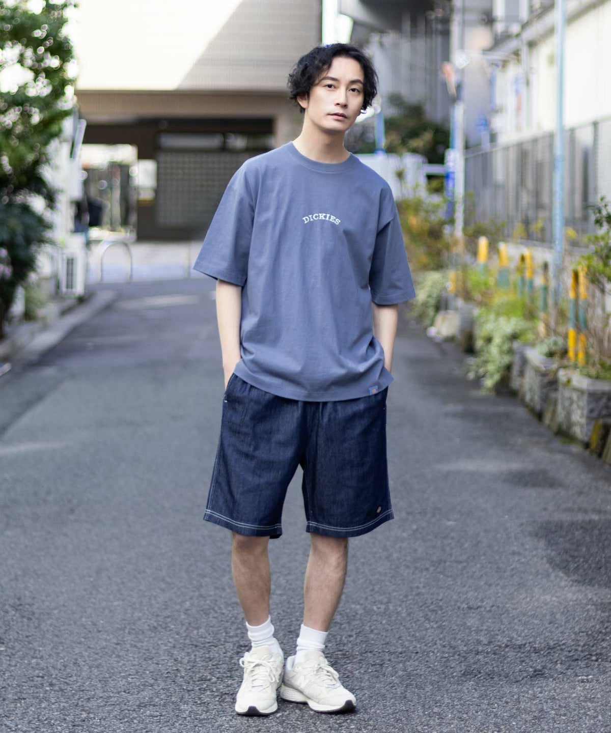 Dickies ツイルショートパンツ メンズ
