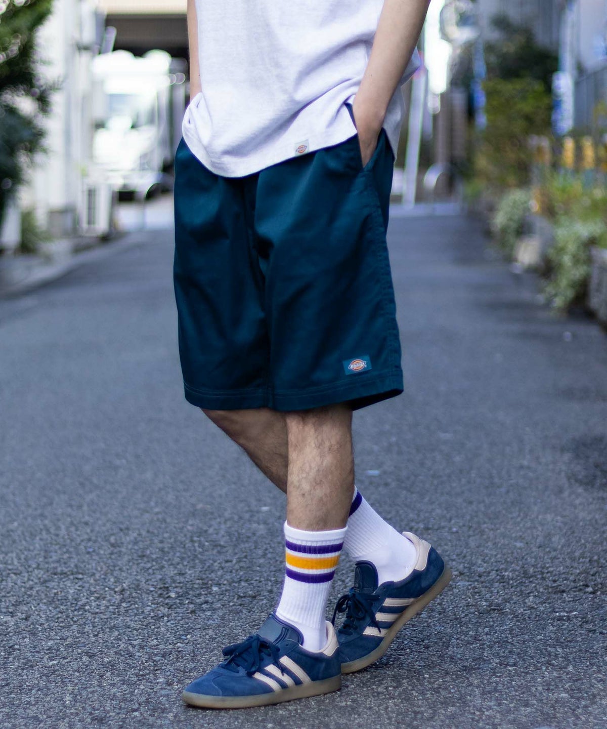 Dickies ツイルショートパンツ メンズ