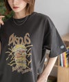 DISCUS プリントビッグTシャツ バーガー レディース メール便 対応商品商品サムネイル-11