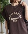 CONVERSE ポンチ素材 ボックスシルエットTシャツ レディース ネコポス 対応商品