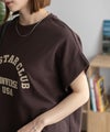 CONVERSE ポンチ素材 ボックスシルエットTシャツ レディース メール便 対応商品商品サムネイル-16