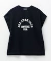 CONVERSE  ポンチ素材 ボックスシルエットTシャツ レディース メール便 対応商品商品サムネイル-18