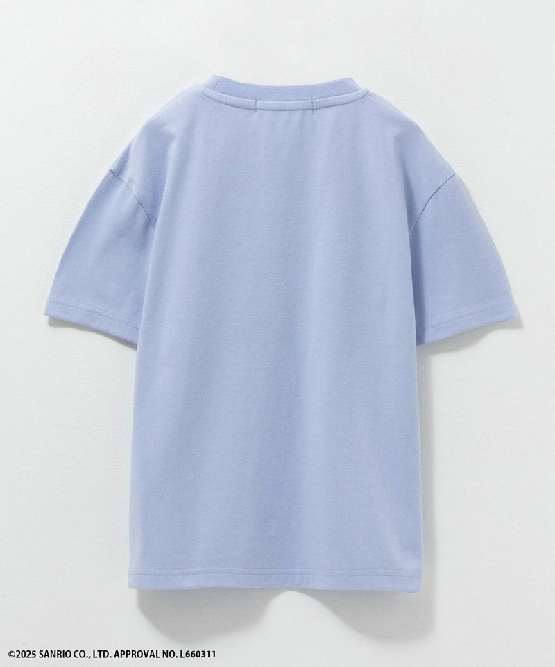 サンリオキャラクターズ シナモロール プリントTシャツ キッズ メール便 対応商品商品画像-2