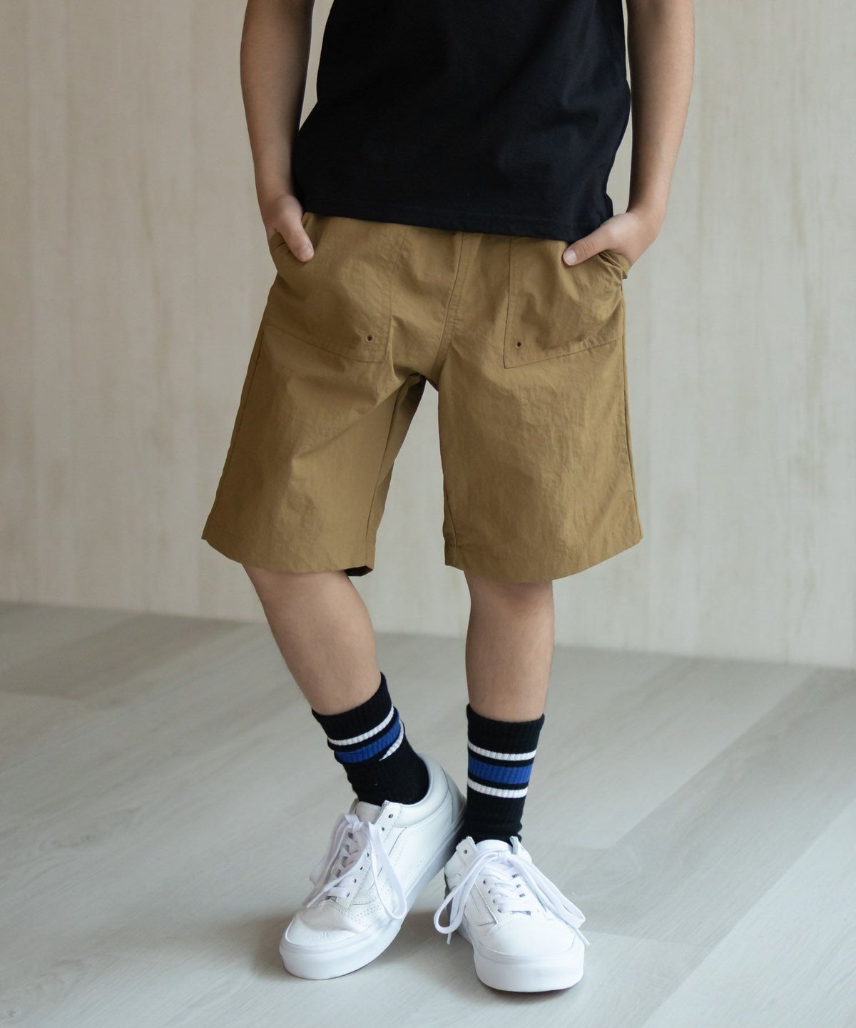 NAVY 水陸両用ナイロンショートパンツ キッズ