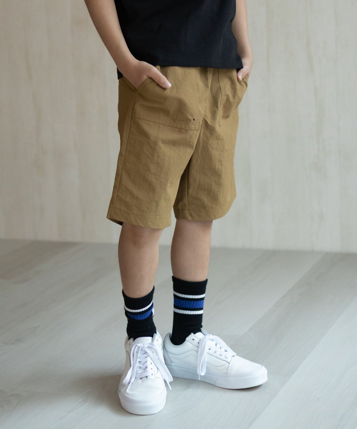 NAVY 水陸両用ナイロンショートパンツ キッズ