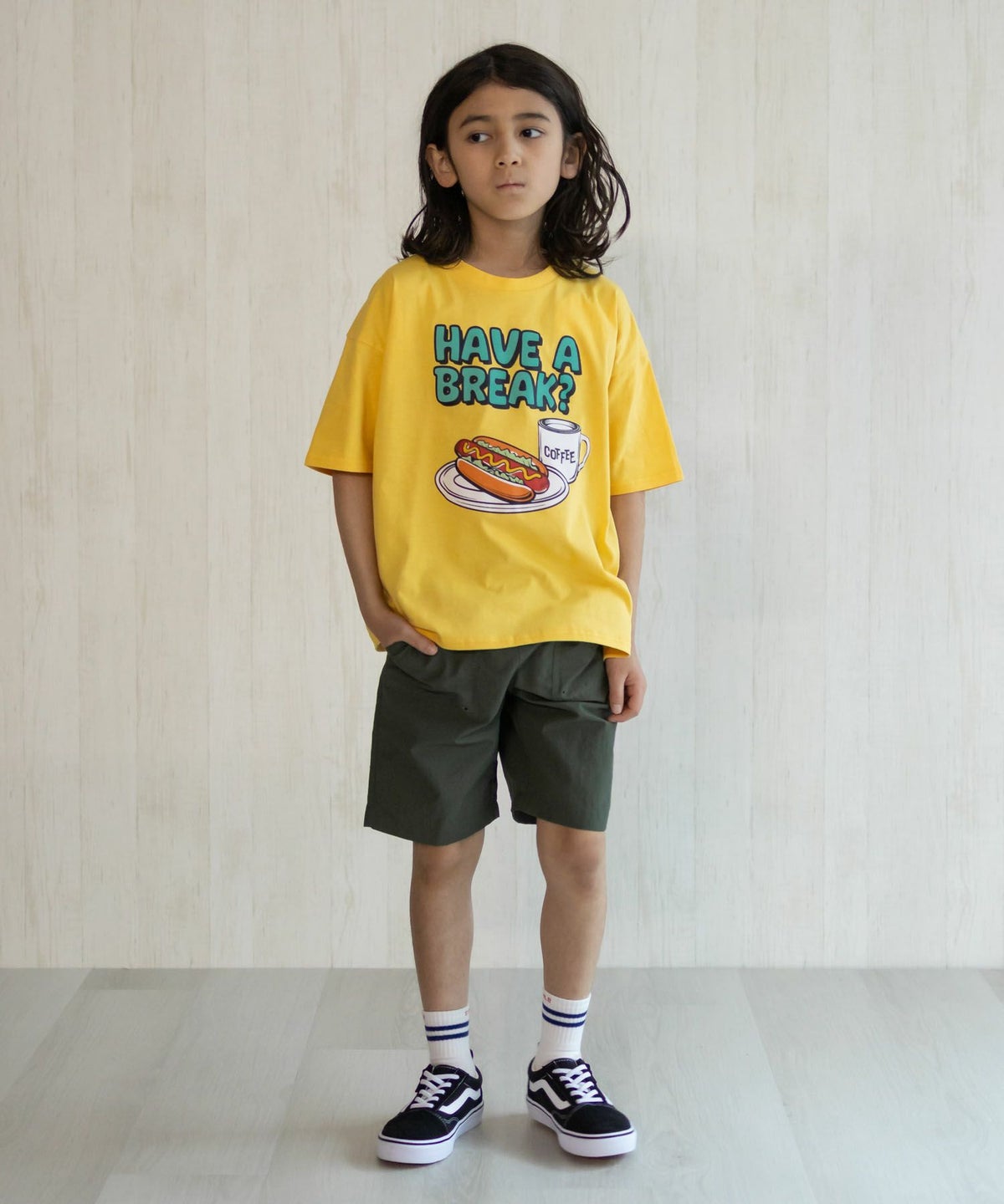 NAVY 水陸両用ナイロンショートパンツ キッズ