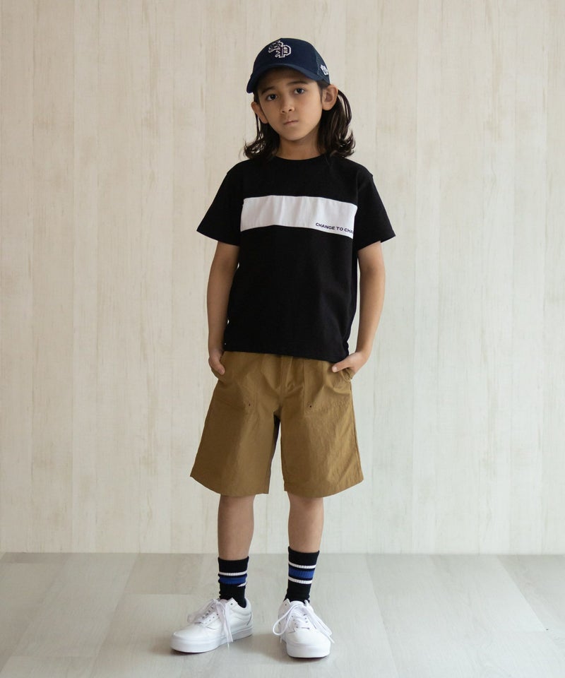 NAVY  水陸両用ナイロンショートパンツ キッズ商品画像-40