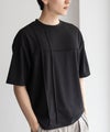 URBAN COLLECTION AIR Smoosy カットジョーゼットピンタックテーパードTシャツ メンズ メール便 対応商品商品サムネイル-1
