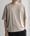 URBAN COLLECTION  AIR Smoosy カットジョーゼットピンタックテーパードTシャツ メンズ メール便 対応商品商品サムネイル-11