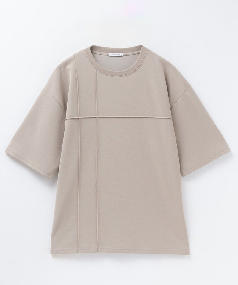 URBAN COLLECTION  AIR Smoosy カットジョーゼットピンタックテーパードTシャツ メンズ メール便 対応商品商品画像-17