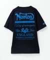 Norton ブルーラメプリントTシャツ メンズ商品サムネイル-6