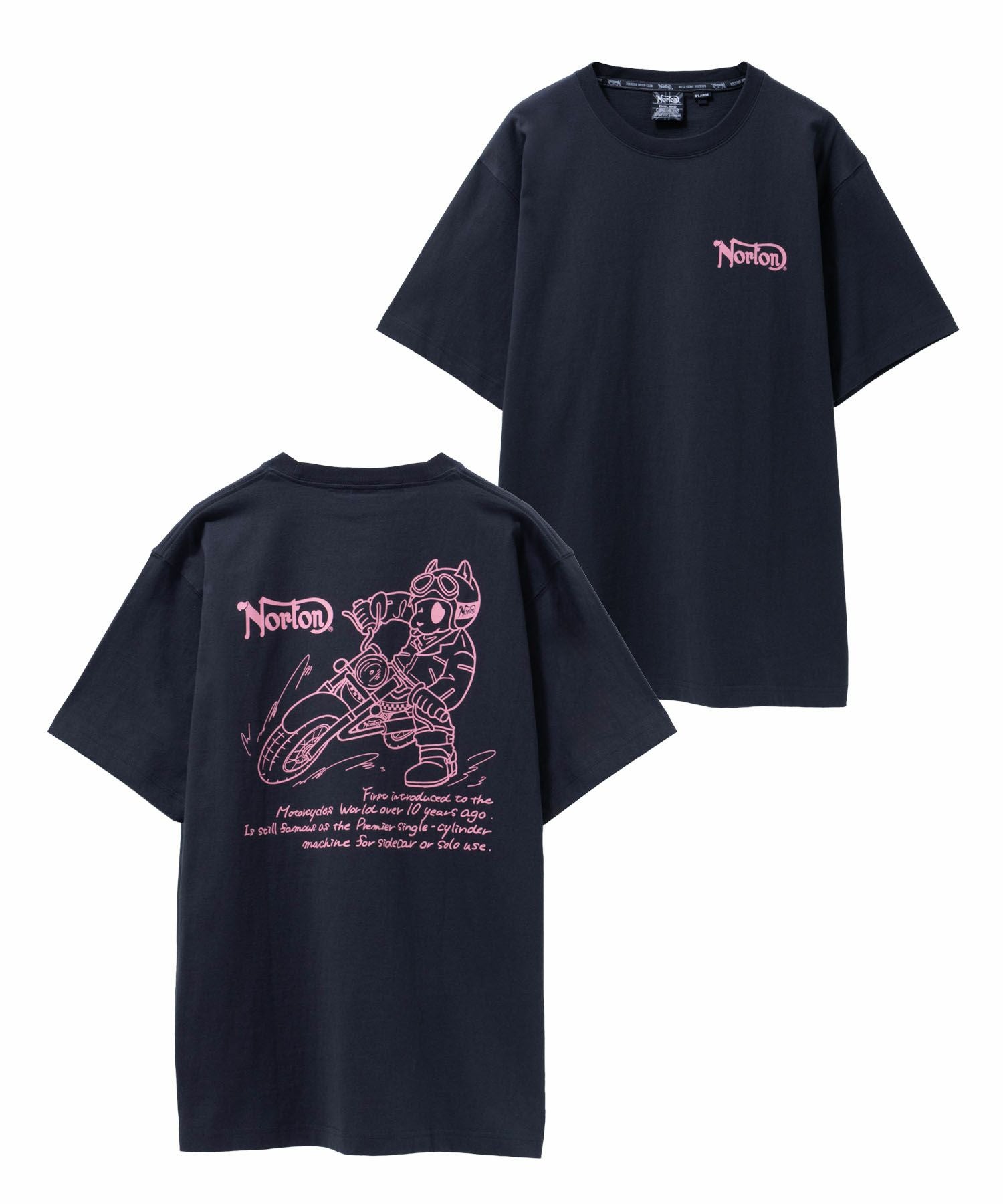 Norton ドリフトジェームスTシャツ メンズ