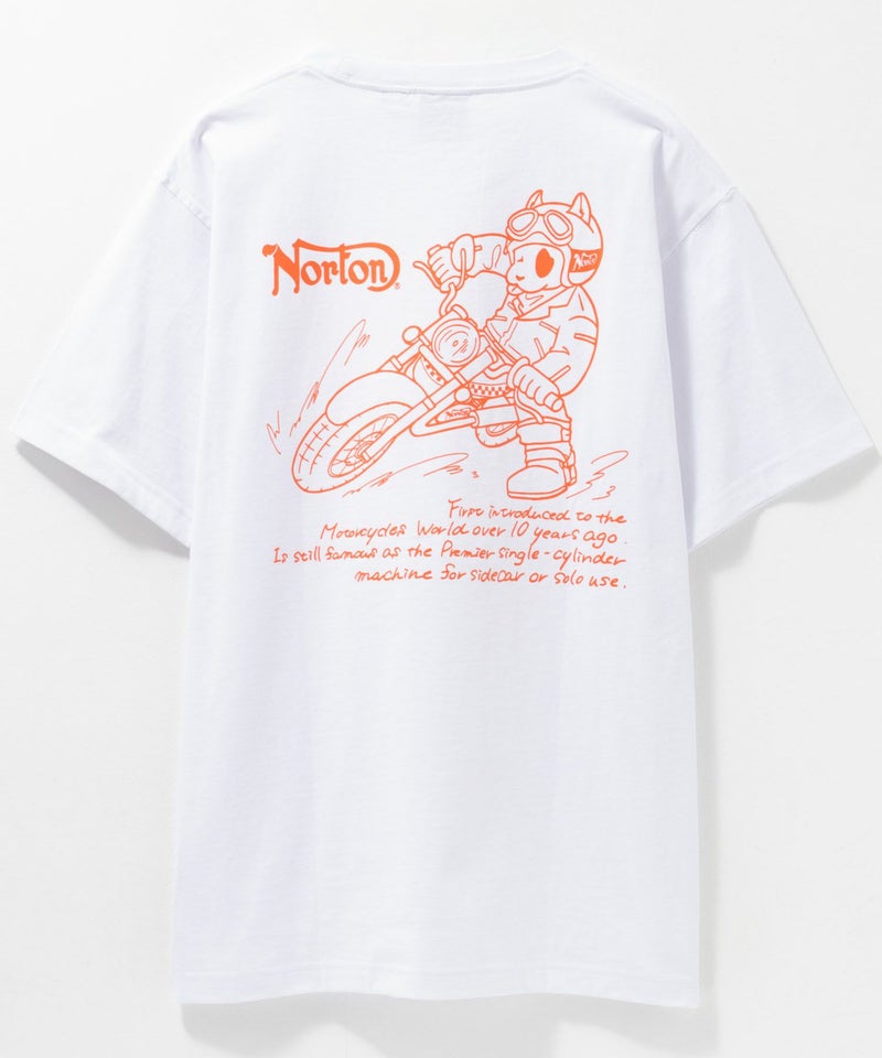 Norton  ドリフトジェームスTシャツ メンズ商品画像-4