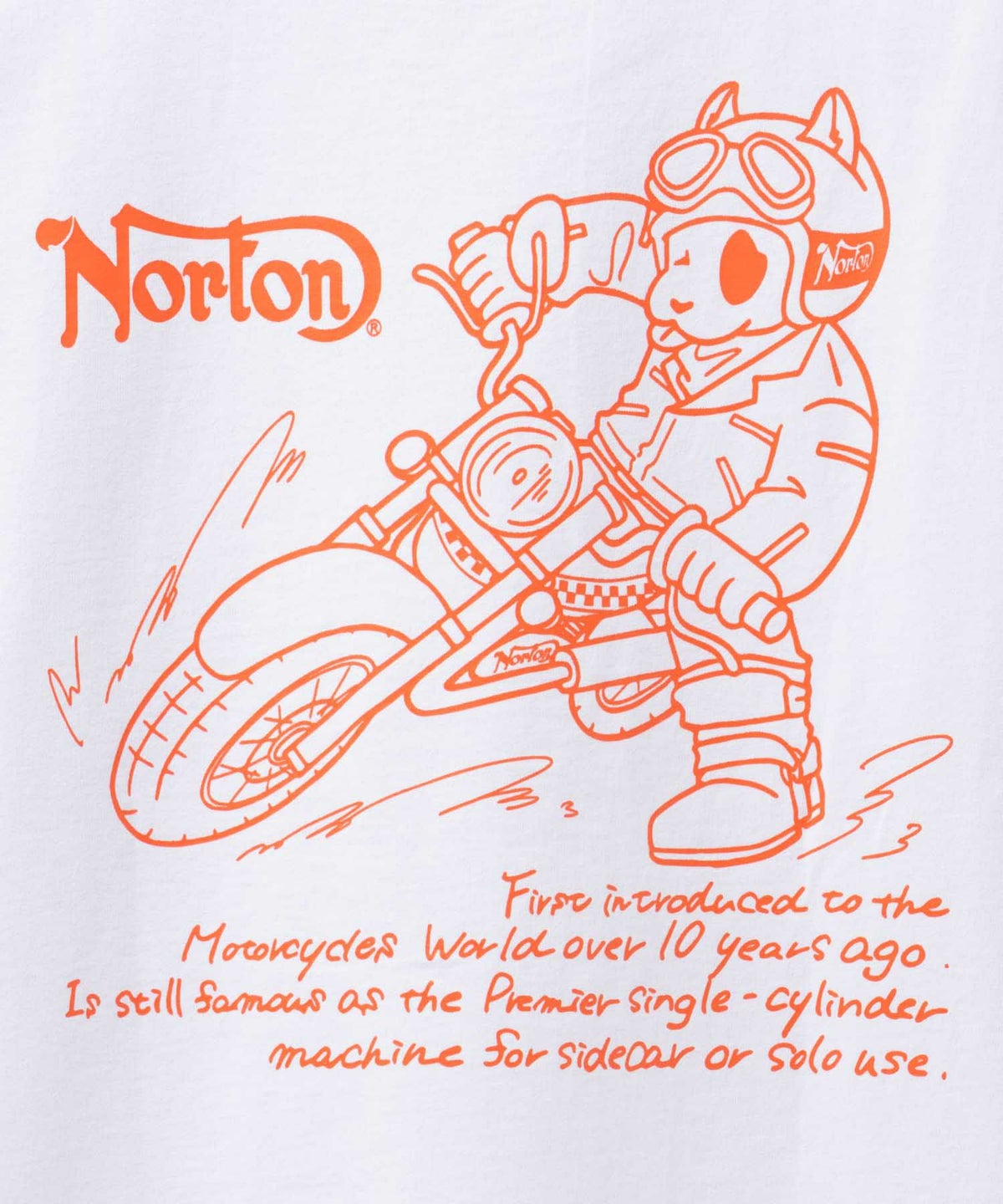 Norton ドリフトジェームスTシャツ メンズ