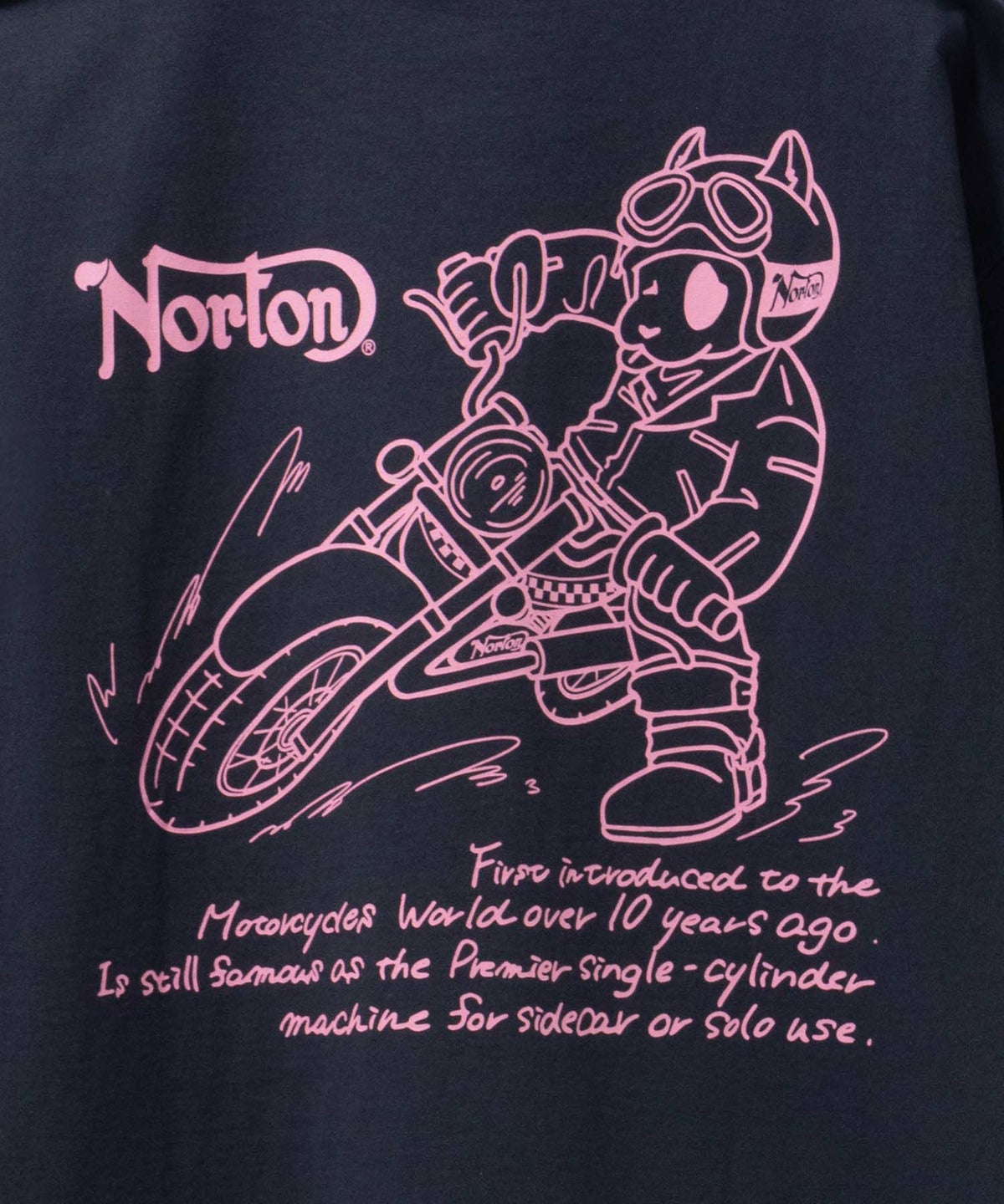 Norton ドリフトジェームスTシャツ メンズ