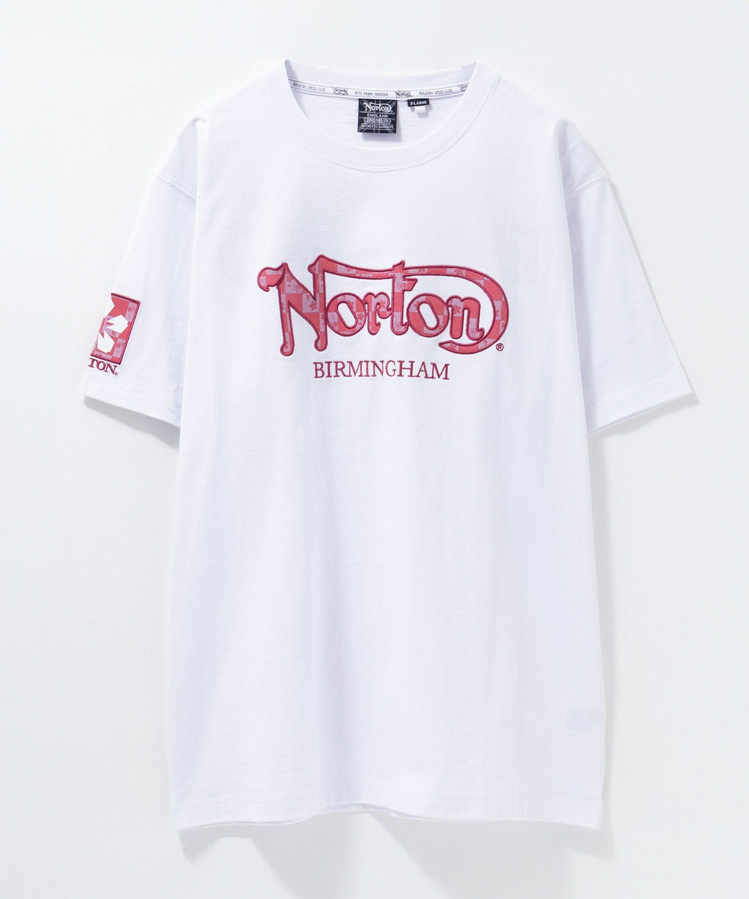 Norton サクラワッペンTシャツ メンズ
