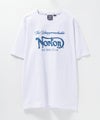 Norton  ブルーワッペン刺繍Tシャツ メンズ商品サムネイル-5