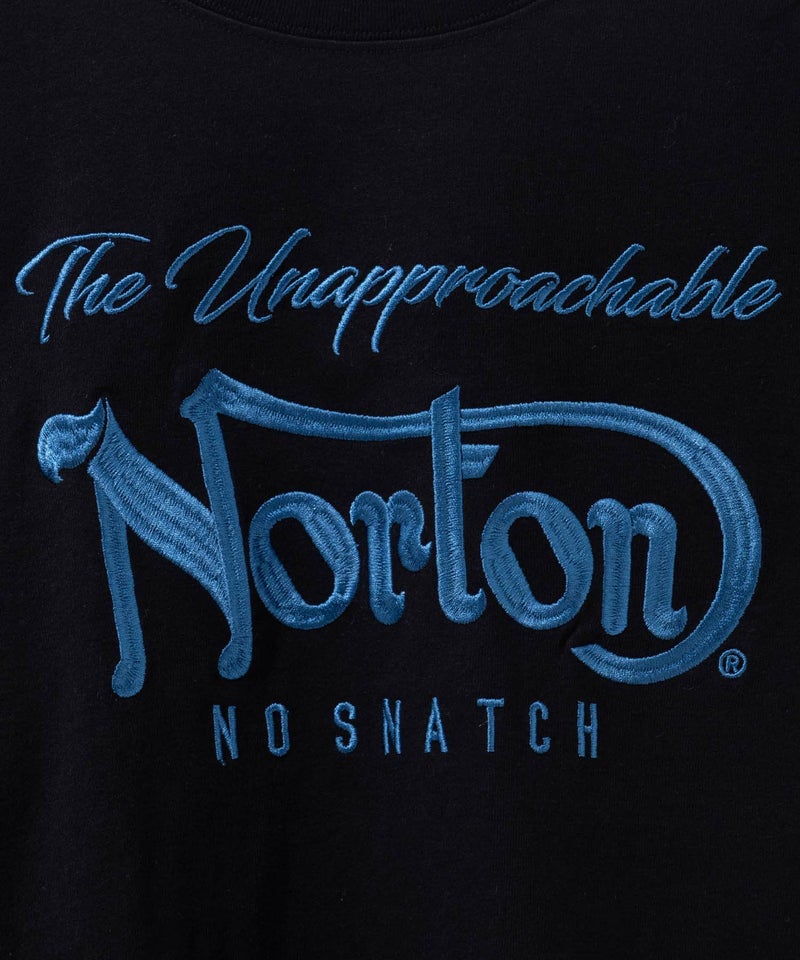 Norton ブルーワッペン刺繍Tシャツ メンズ商品画像-7