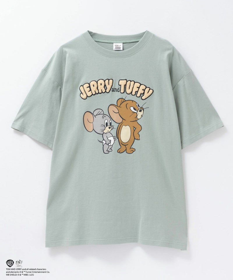 Tom and Jerry サガラ刺繍Tシャツ レディース メール便 対応商品商品画像-23