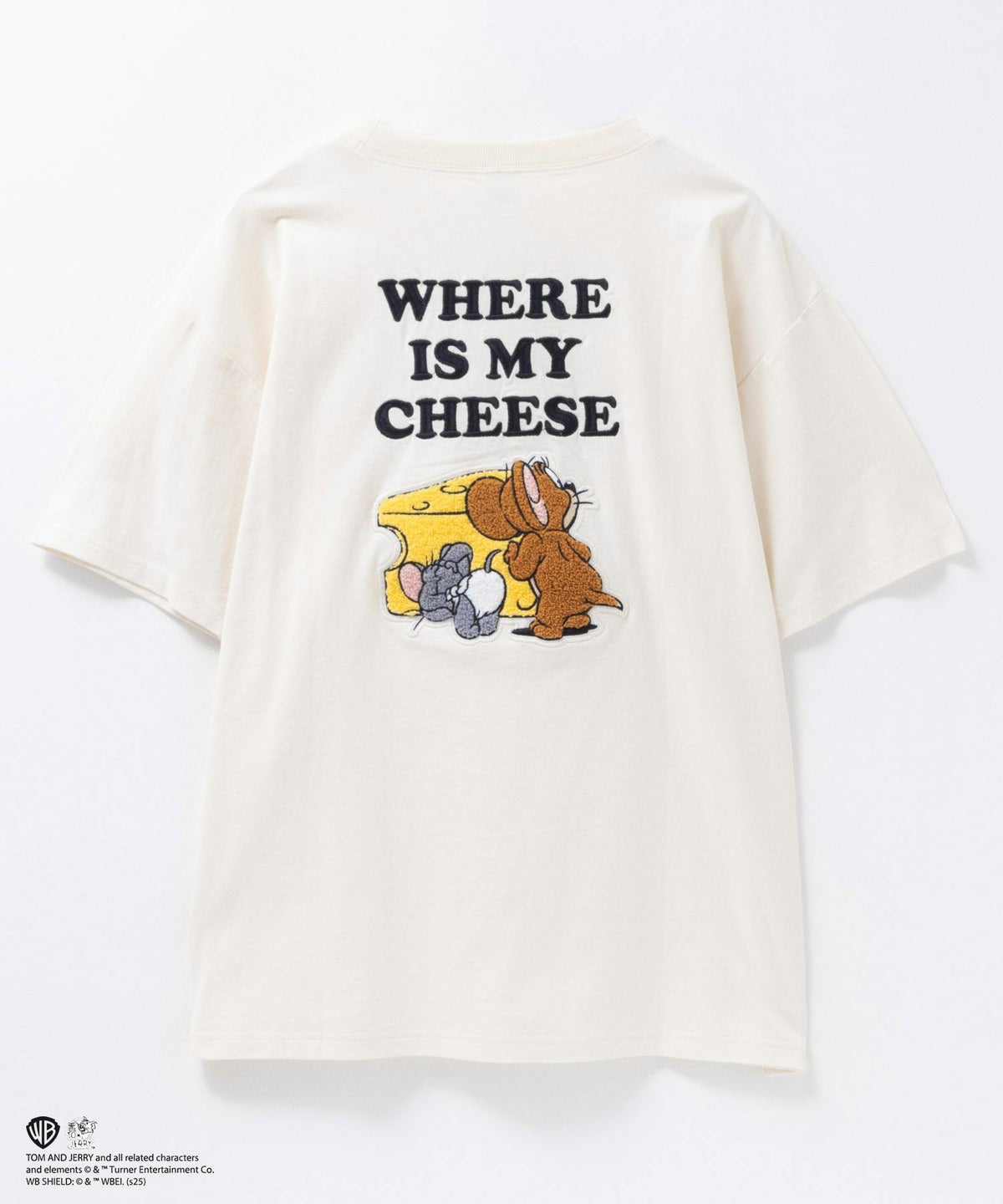 Tom and Jerry サガラ刺繍Tシャツ レディース ネコポス 対応商品