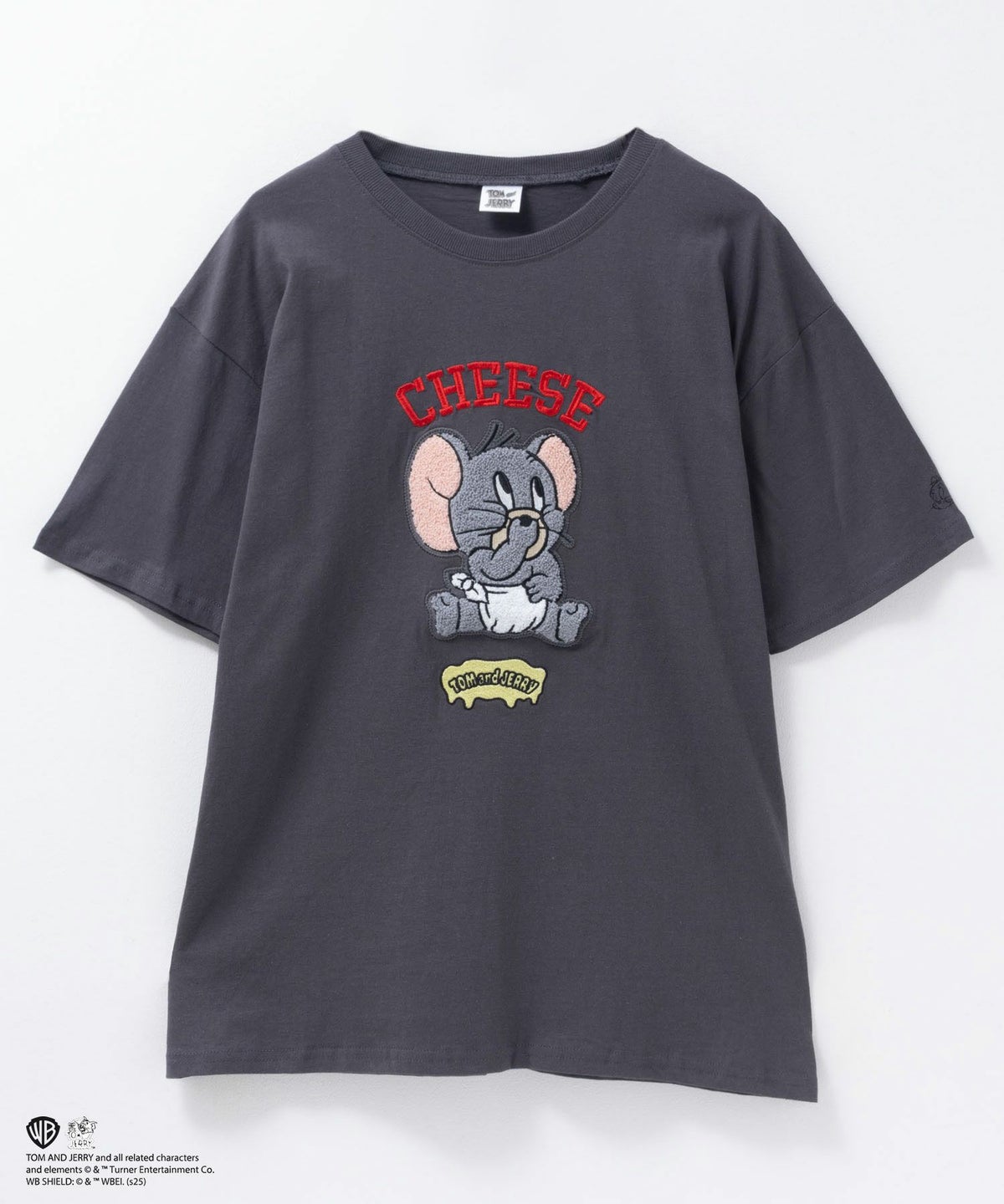 Tom and Jerry サガラ刺繍Tシャツ レディース ネコポス 対応商品