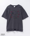 PEANUTS SNOOPY 刺繍プリントTシャツ レディース メール便 対応商品商品サムネイル-23