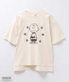 PEANUTS SNOOPY 刺繍プリントTシャツ レディース メール便 対応商品商品サムネイル-25