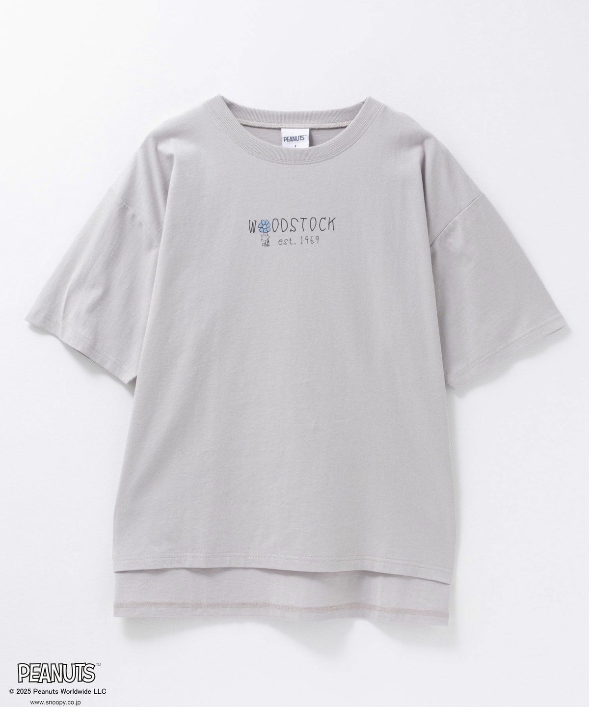 PEANUTS SNOOPY 刺繍プリントTシャツ レディース ネコポス 対応商品