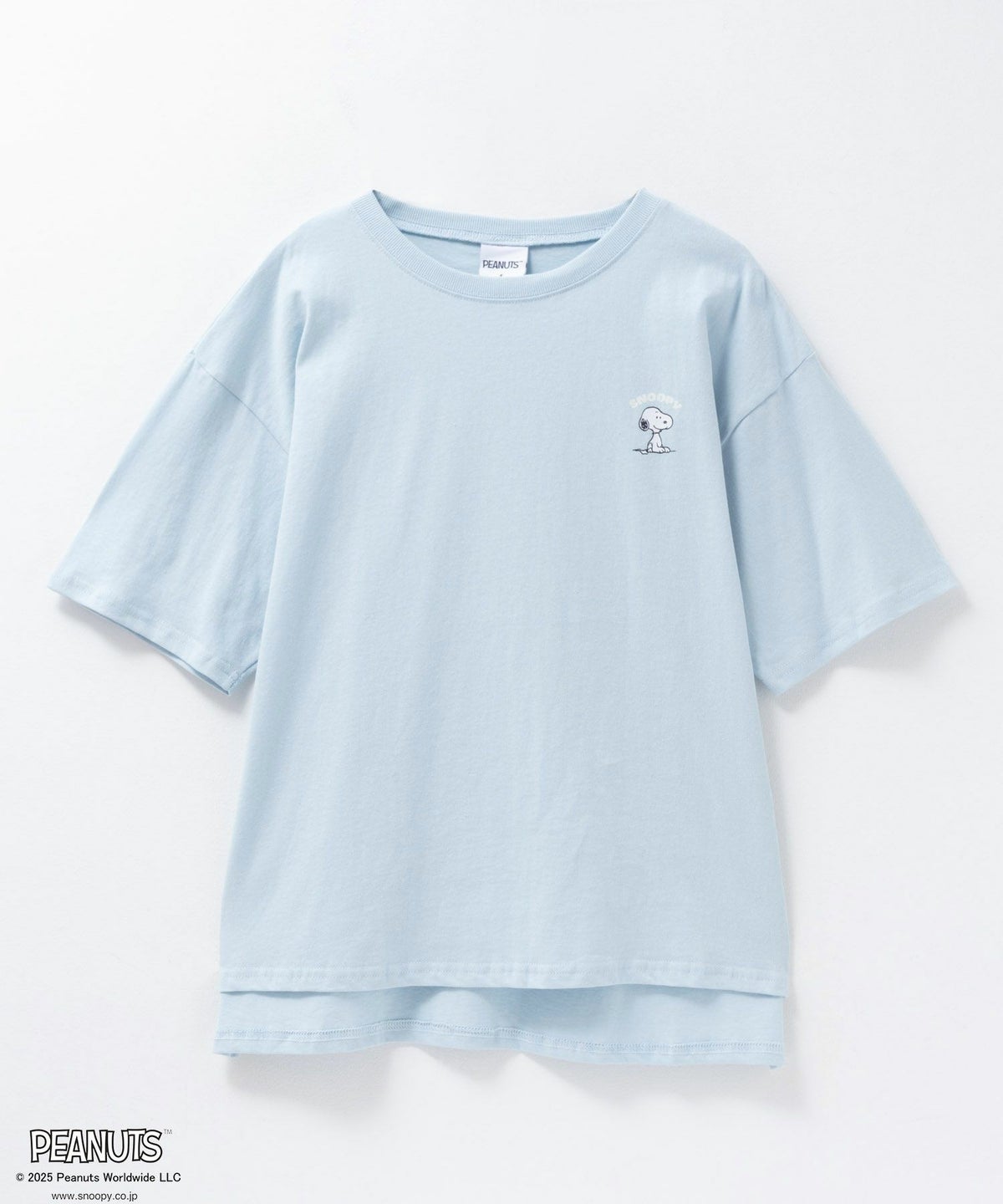 PEANUTS SNOOPY 刺繍プリントTシャツ レディース ネコポス 対応商品