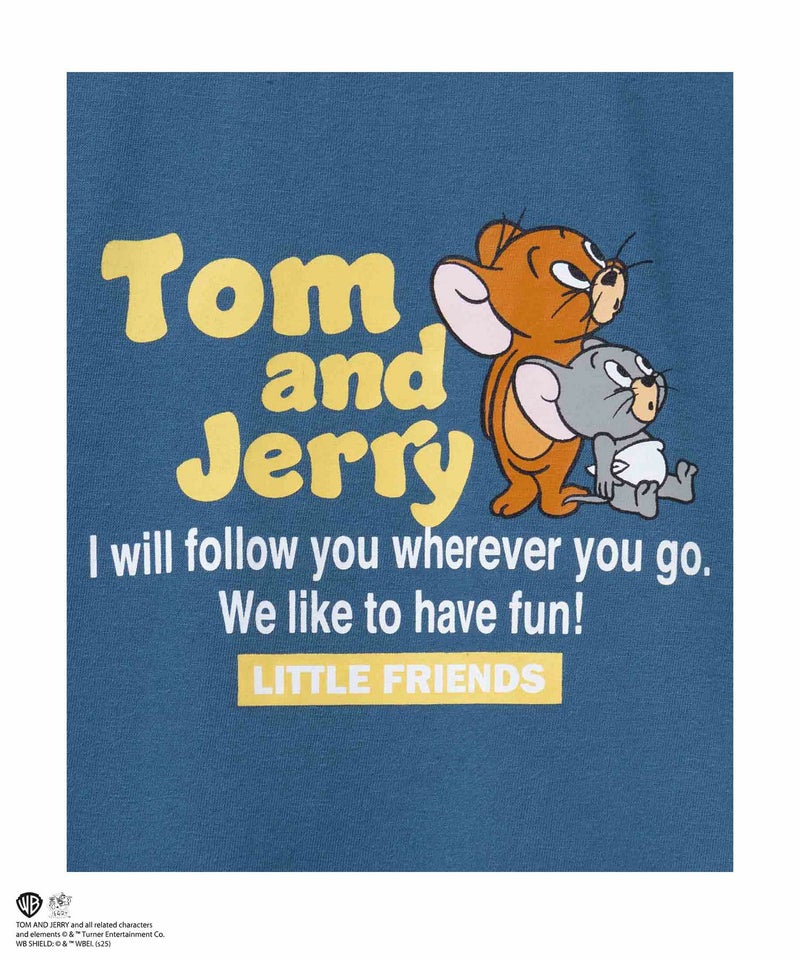 Tom and Jerry ジェリー タフィー Tシャツ キッズ メール便 対応商品商品画像-3