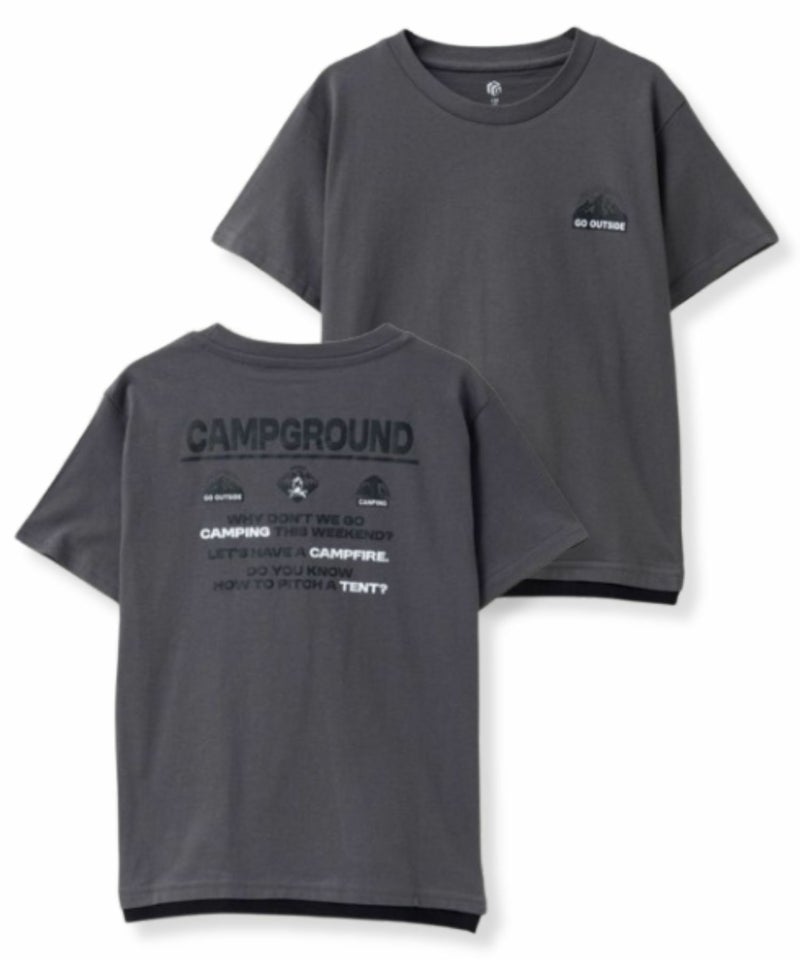 T-GRAPHICS  ストリート系ロゴTシャツ キッズ メール便 対応商品商品画像-1