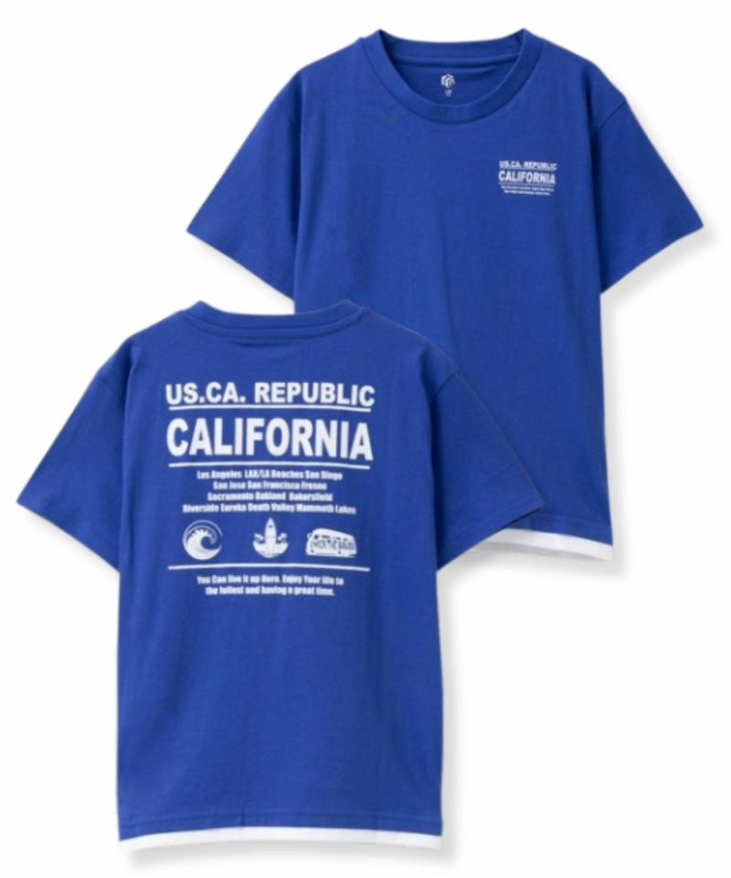 T-GRAPHICS ストリート系ロゴTシャツ キッズ メール便 対応商品商品画像-2