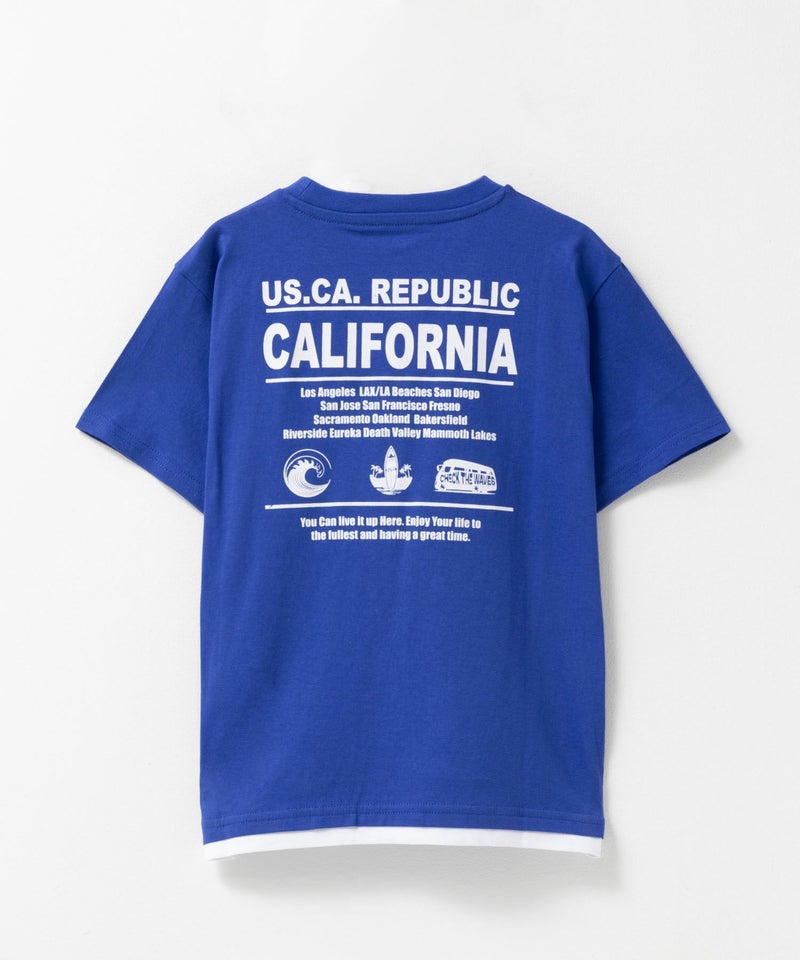 T-GRAPHICS ストリート系ロゴTシャツ キッズ メール便 対応商品商品画像-5