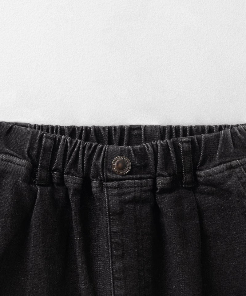 デニムバレルレッグパンツ キッズ商品画像-14