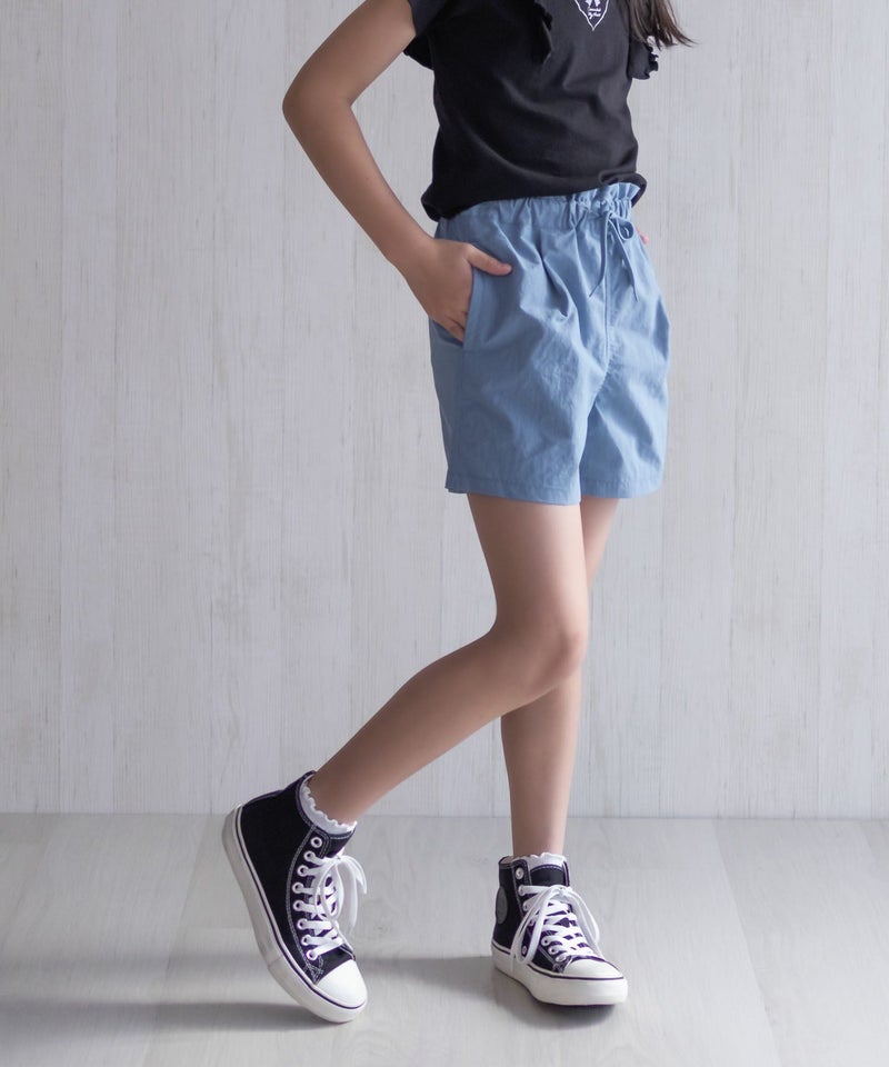 NAVY 水陸両用ガーリーナイロンショートパンツ キッズ商品画像-15