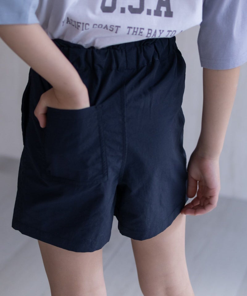 NAVY  水陸両用ガーリーナイロンショートパンツ キッズ商品画像-18