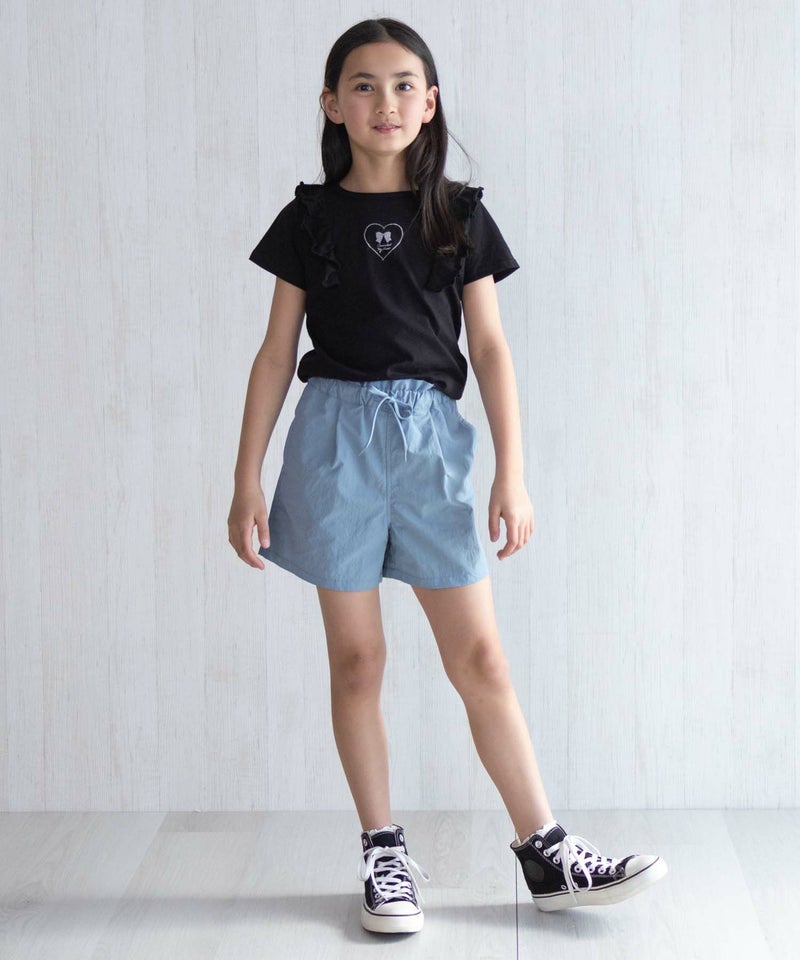 NAVY 水陸両用ガーリーナイロンショートパンツ キッズ商品画像-38