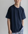 NAVY SARARI 接触冷感フェイクレイヤードTシャツ メンズ メール便 対応商品商品サムネイル-3