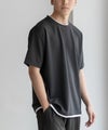 NAVY SARARI 接触冷感フェイクレイヤードTシャツ メンズ メール便 対応商品商品サムネイル-12