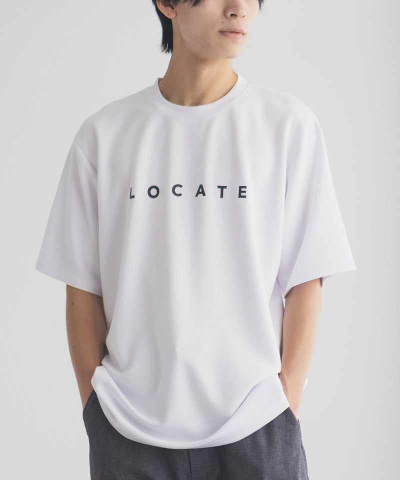 NAVY SARARI  ポンチ素材 冷感プリントTシャツ メンズ メール便 対応商品商品画像-4