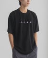 NAVY SARARI ポンチ素材 冷感プリントTシャツ メンズ ネコポス 対応商品