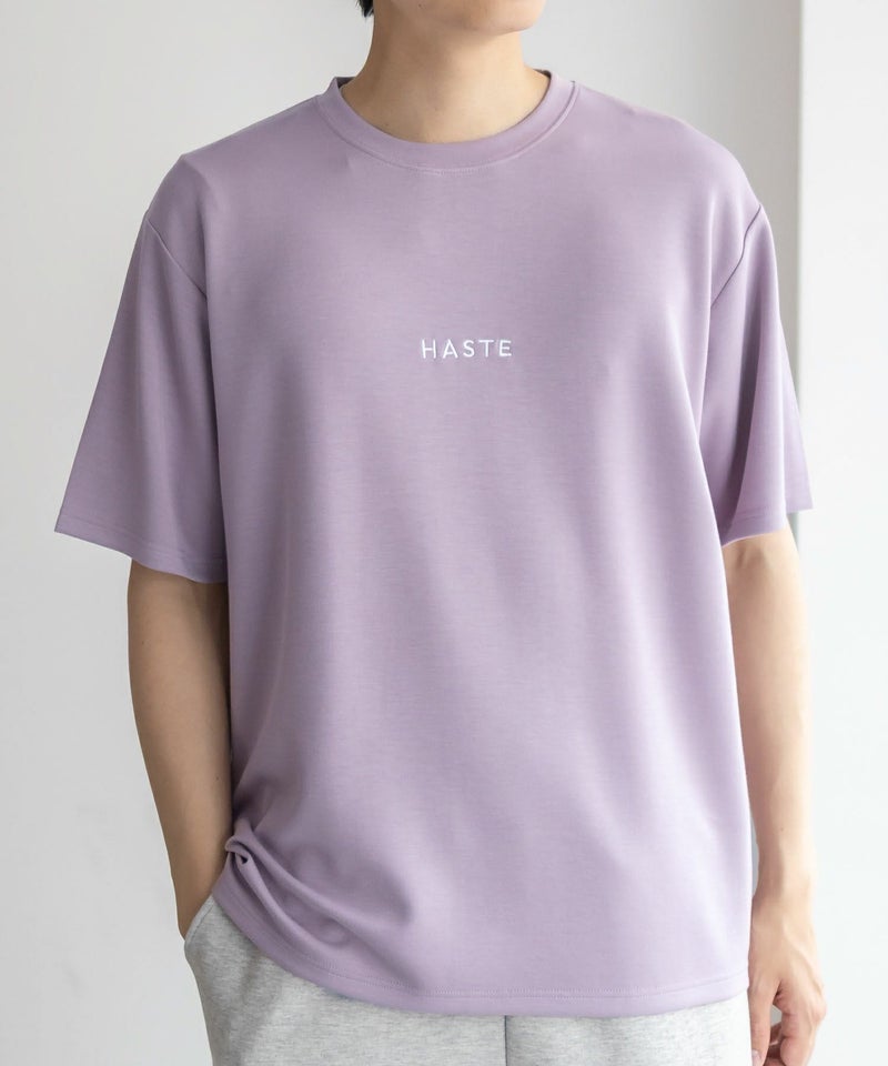 NAVY SARARI  ポンチ素材 冷感プリントTシャツ メンズ メール便 対応商品商品画像-19
